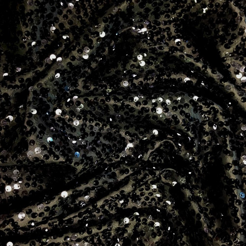Sequin Taffeta Black